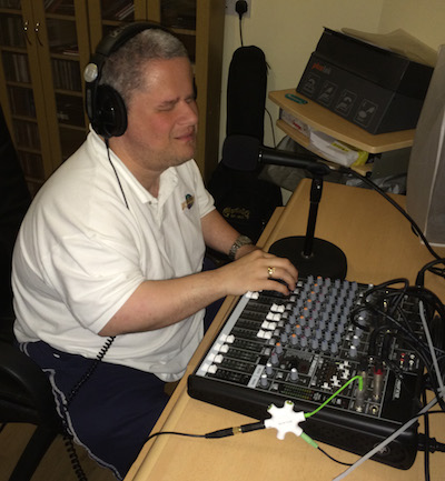 Brian at his Desk